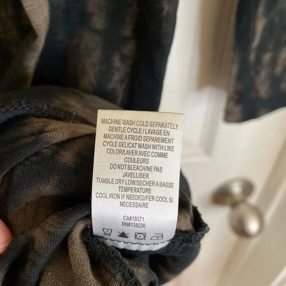 PAM & GELA Tie Dye Twisted Dress Revolve Brown Size Extra Small - Picture 8 of 8